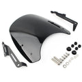 ABS Black Motorcycle Windshield + Bracket for SCRAMBLER 1200 (2019-2021)