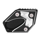 Aluminum Kickstand Side Stand Pad for Suzuki GSX250R (2017-2018) Black