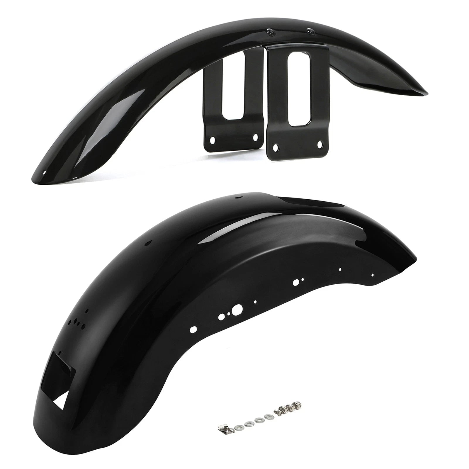 Front & Rear Fenders for Harley Sportster XL883 XL1200 (2007–2009)