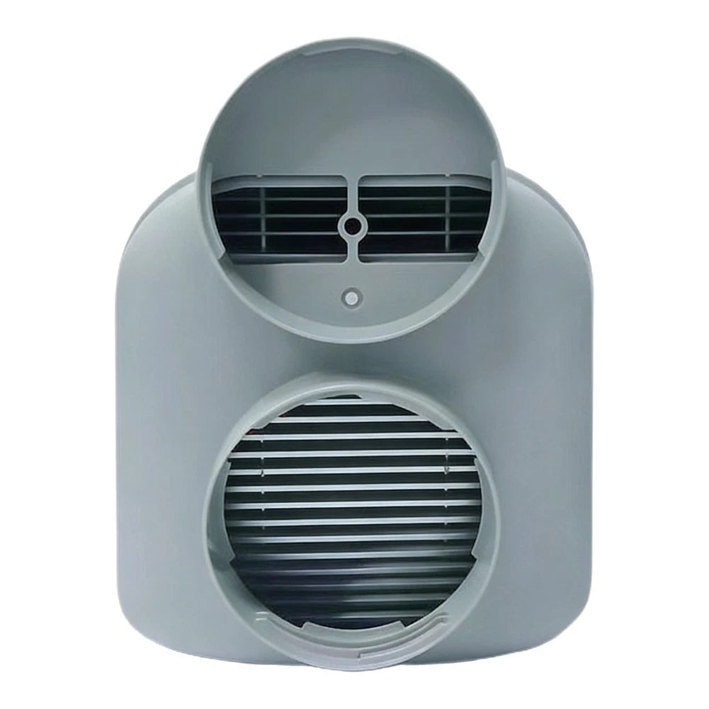 Air Conditioner Dual-Pipe Exhaust Connector for Outdoor Use (40 cm x 30 cm)