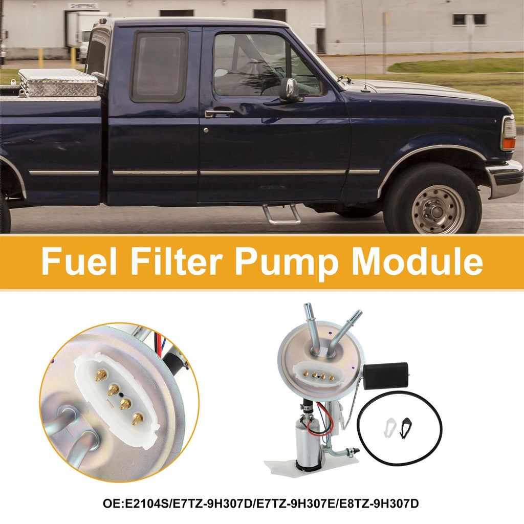 Electric Fuel Pump Assembly for Ford F150 F250 F350 (1987–1989) No.E7TZ9H307D