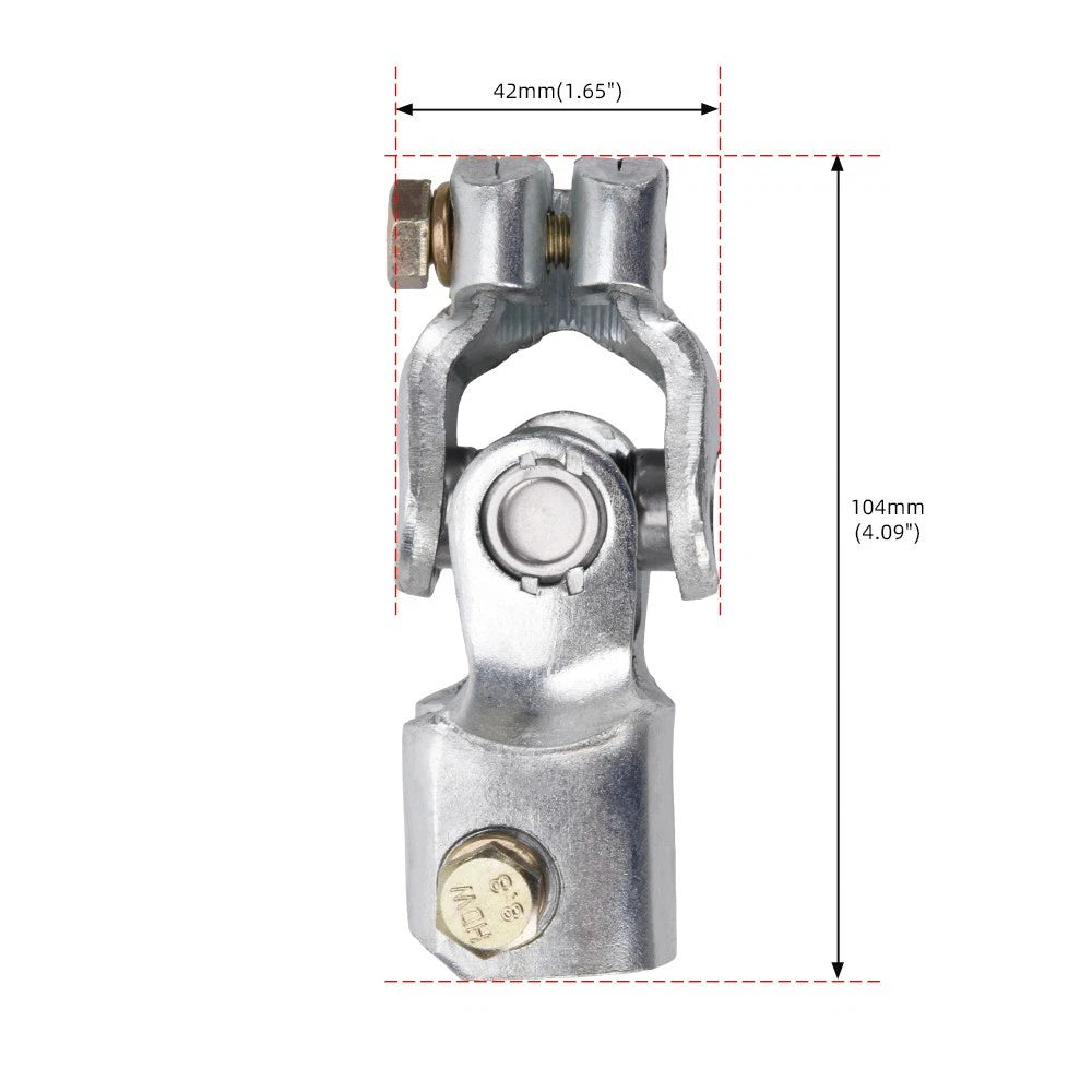 Steering Shaft Coupler U Joint Swivel for Honda Civic (1992–1995) 53323SM4013