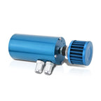 Aluminum Engine Catch Reservoir Breather Tank + Air Filter for