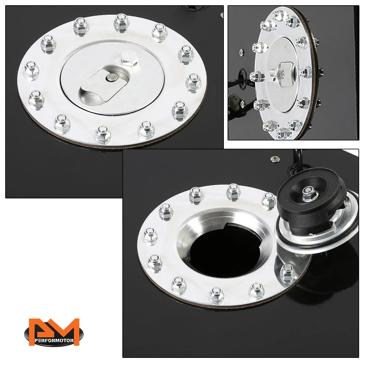 LED Projector Headlight for Sierra (2007–2014) Black/Clear Sequential Signal
