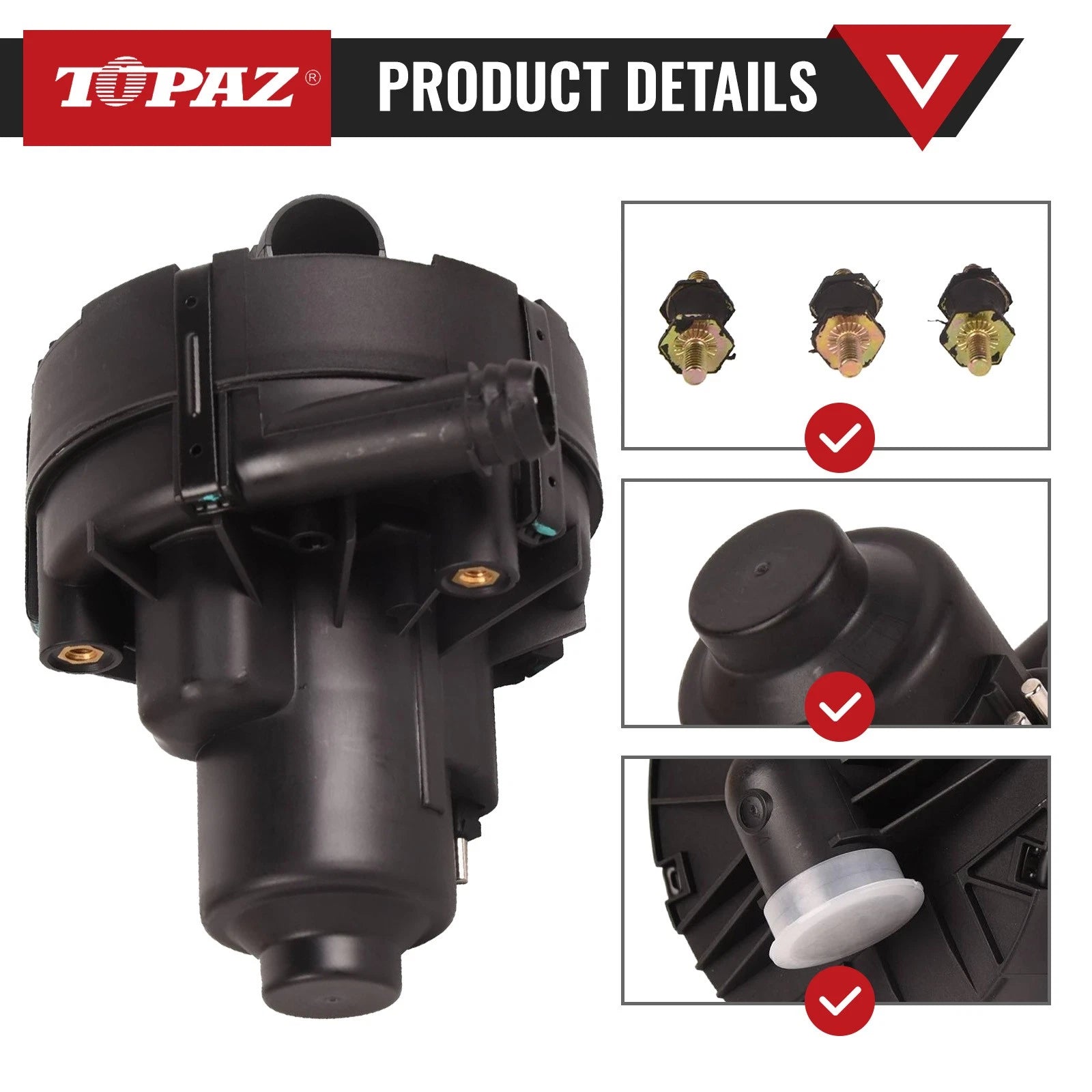 Secondary Air Injection Pump for Smart Fortwo (2008-2015)