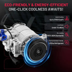 AC Compressor for Audi A4 1.8L (2001–2006) CO 11048JC 6SEU13C