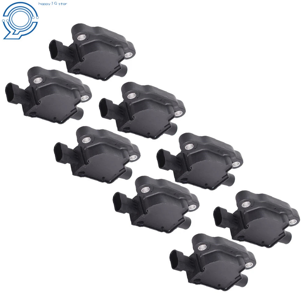 Set of 8 Ignition Coils for Hummer H3 Isuzu Ascender Pontiac Saab (2006–2010)