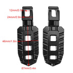 Front Footrests Foot Pegs for Tiger 900 Scrambler 1200XC 1200XE 1200X (2020–2024)