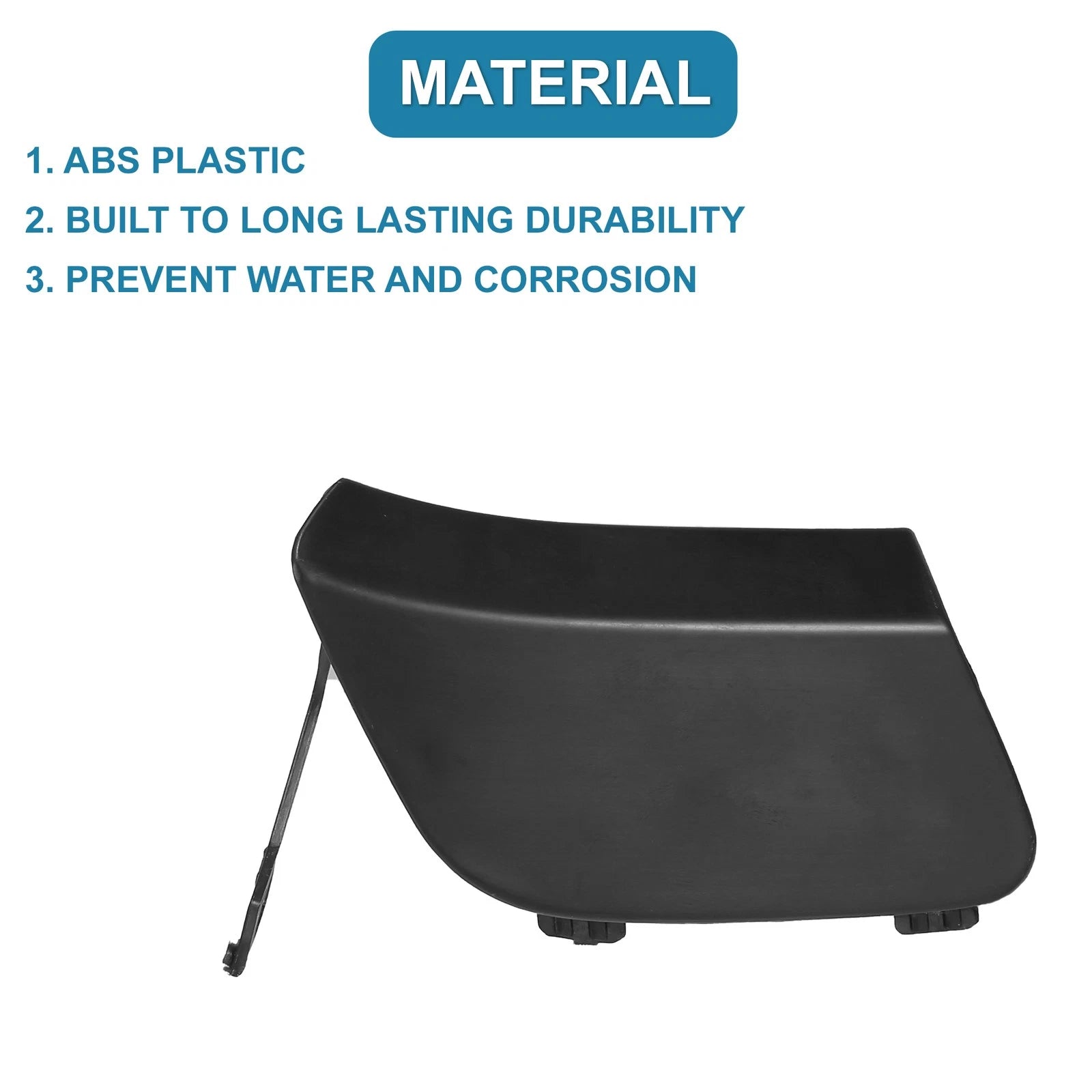 Tow Hook Cover for Mercedes-Benz CLA250 (2017–2019) Black