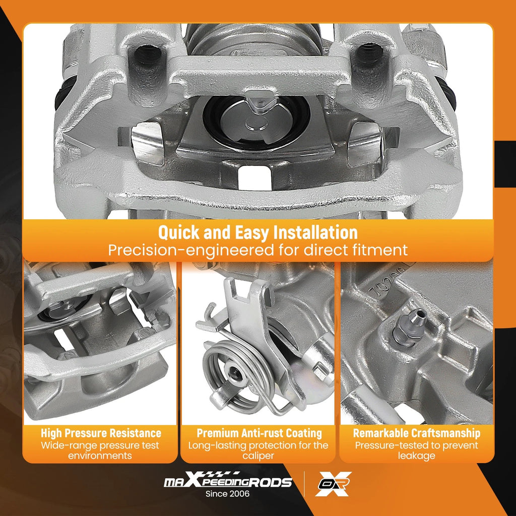 Rear Left Right Brake Caliper for Saturn Ion (2004–2007) Chevrolet Cobalt (2005–2008)