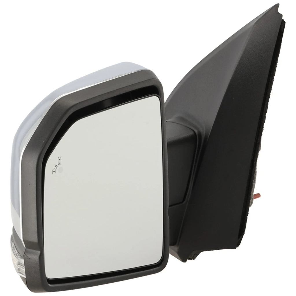 Heated Chrome Left Side Power Mirror for Ford F-150 (2015–2018)