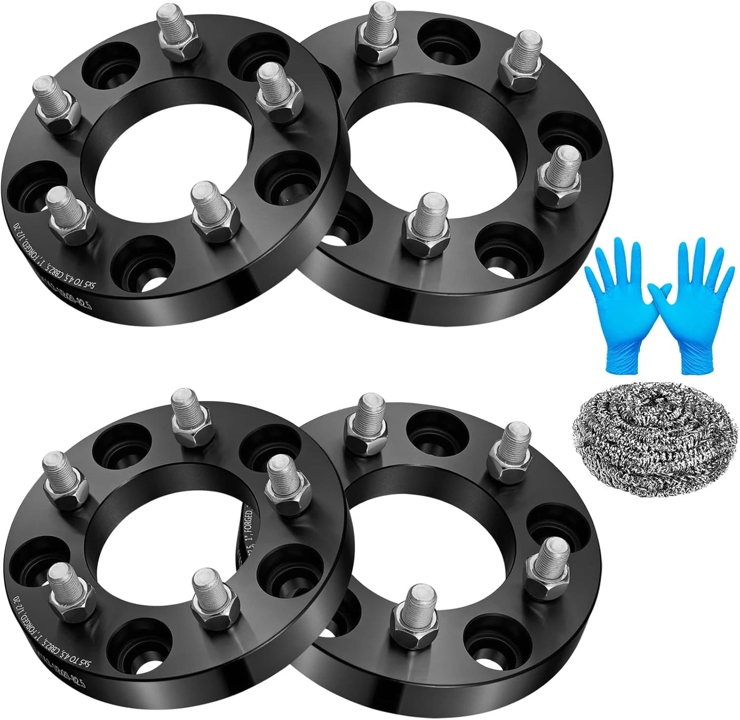 Set of 4 Wheel Spacers 5x5 to 5x4.5 for Jeep Wrangler Commander (2007–2018)