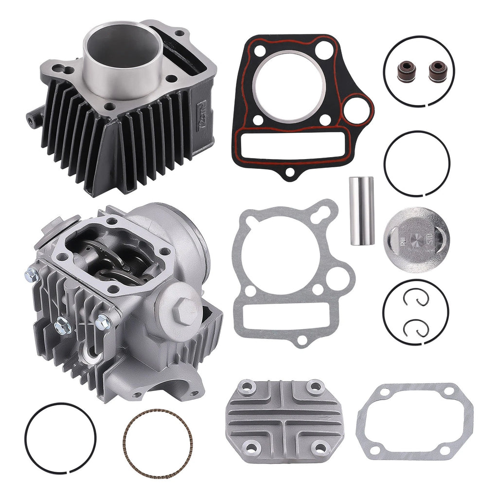Cylinder Piston Top End Kit for Honda XR70R CRF70F (2003–2023) with Valves Gaskets
