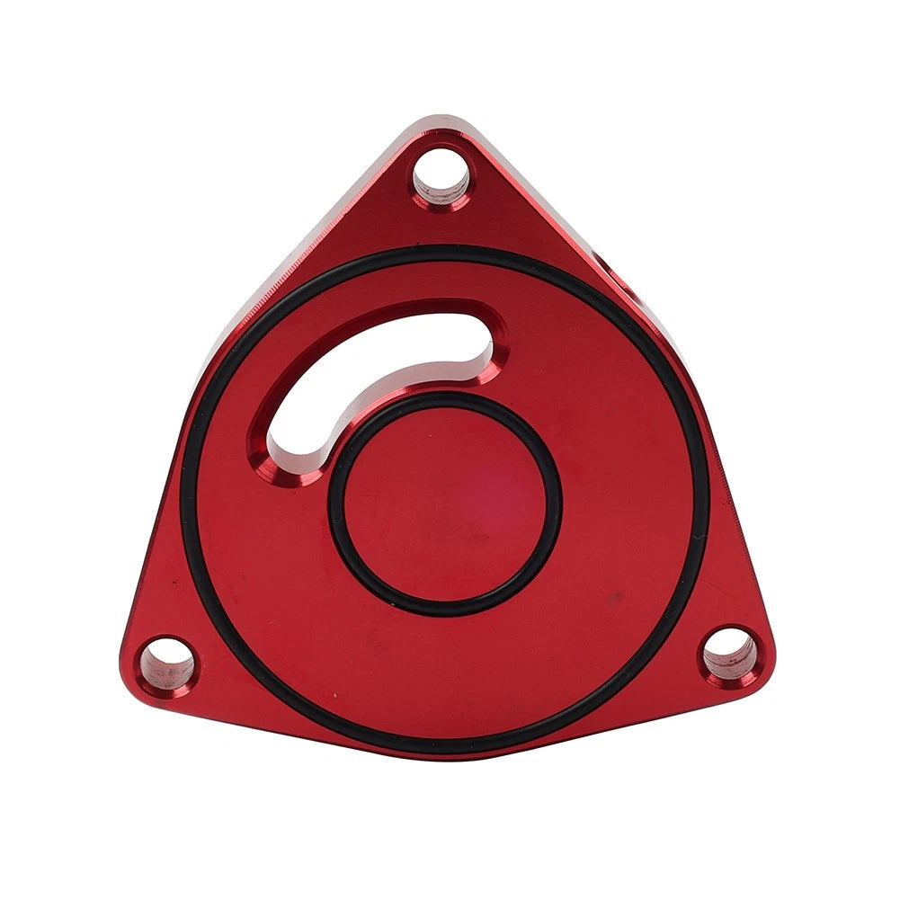 Turbo Blow Off Valve BOV Plate Spacer for Honda Civic (2015–2021) Red