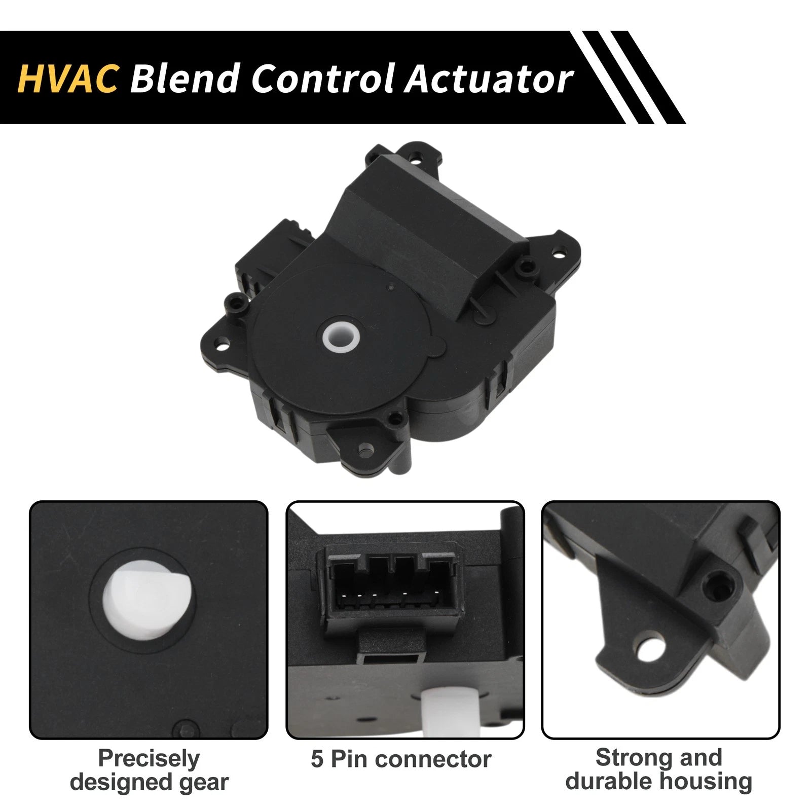 HVAC Heater Blend Door Actuator for Mazda CX-9 (2006–2007) No.L20661A70