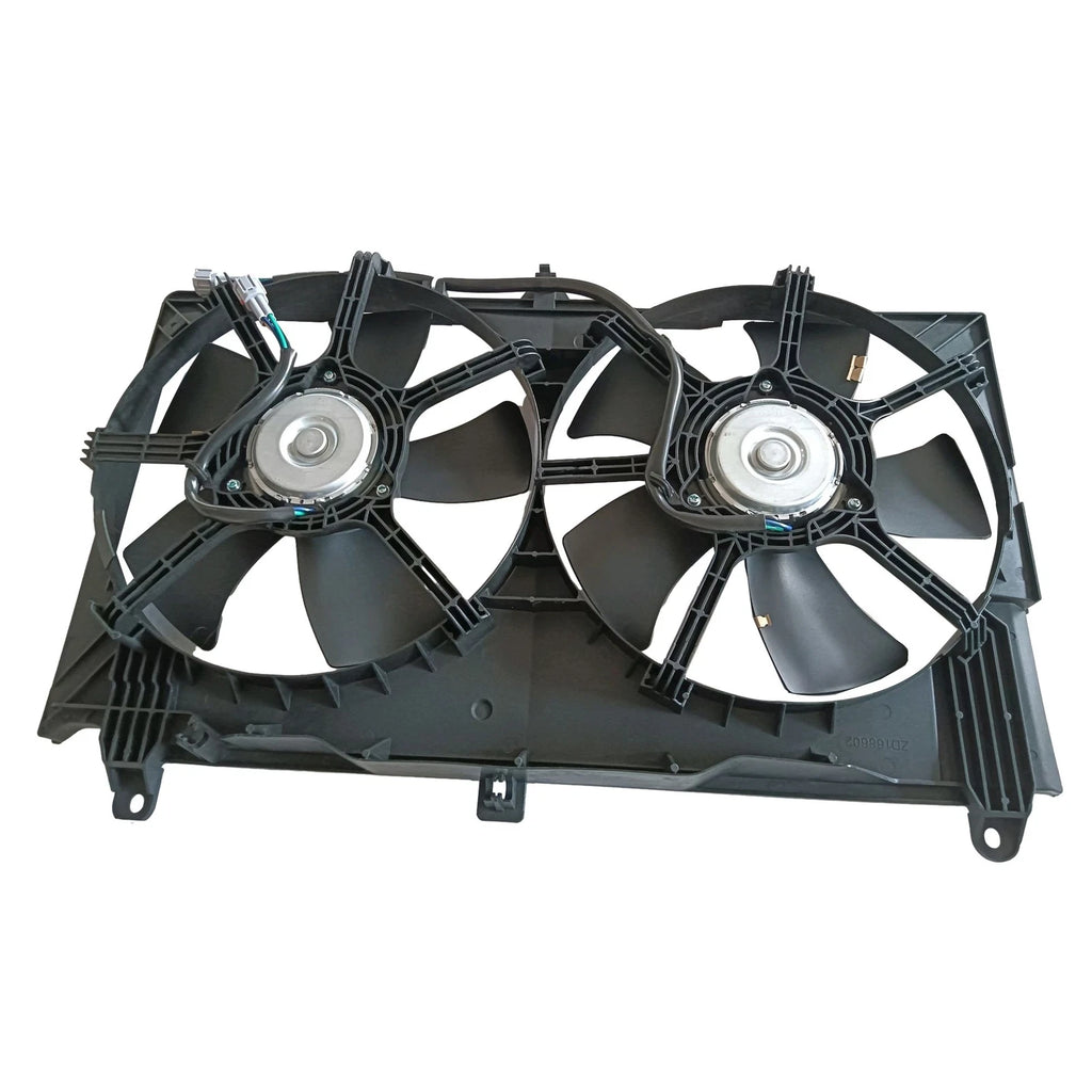 Dual Radiator Cooling Fan Blade Motor Assembly for Infiniti FX35 (2003–2008)