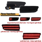 Smoked LED Tail Brake Light with Sequential Turn Signal for Benz Sprinter (2007–2018)