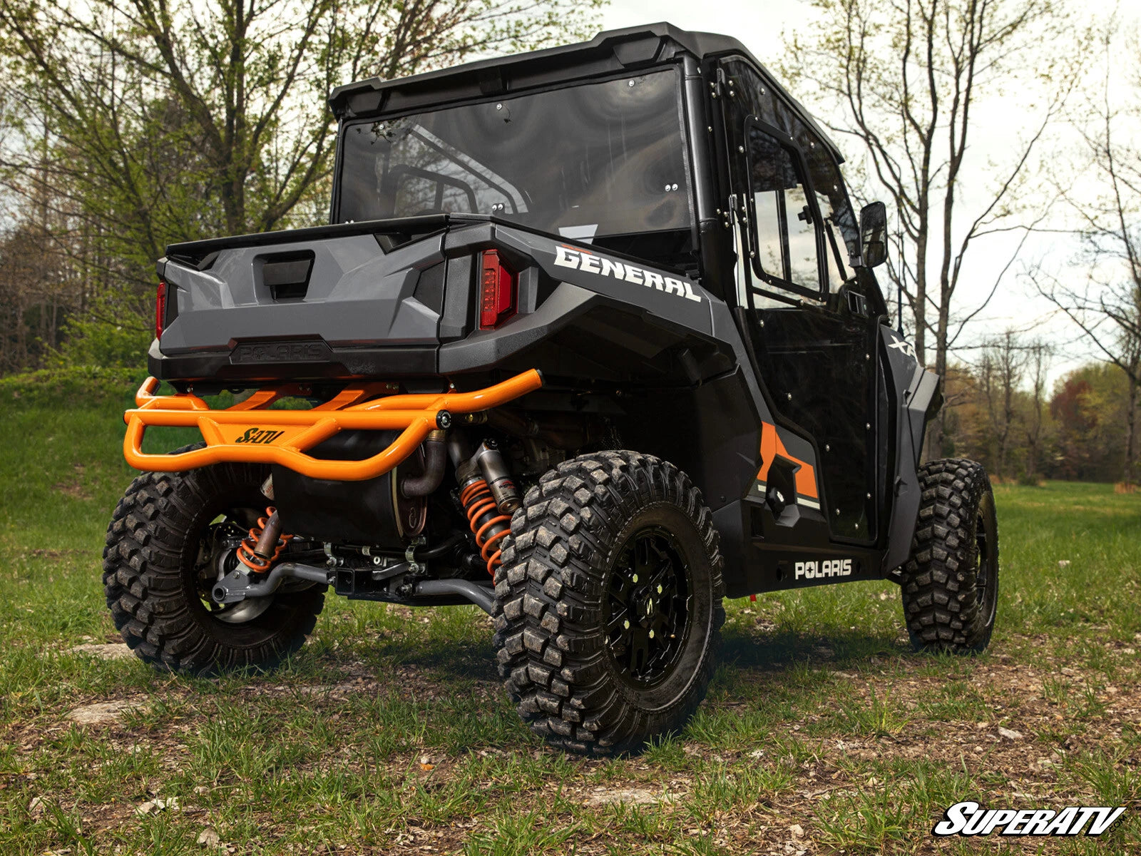 Rear Bumper for Polaris General XP 1000 (2020–2023) - Orange