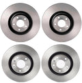Brembo Brake Disc Rotors Kit 345mm Front & 300mm Rear for Audi S4 (2004–2009)