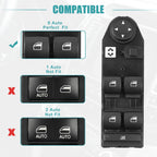 Power Window Switch for BMW X3 E83 (2004–2010) No. 61313414354, 724117503208