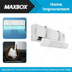 Adjustable Air Conditioner Windshield Baffle Shield for Home