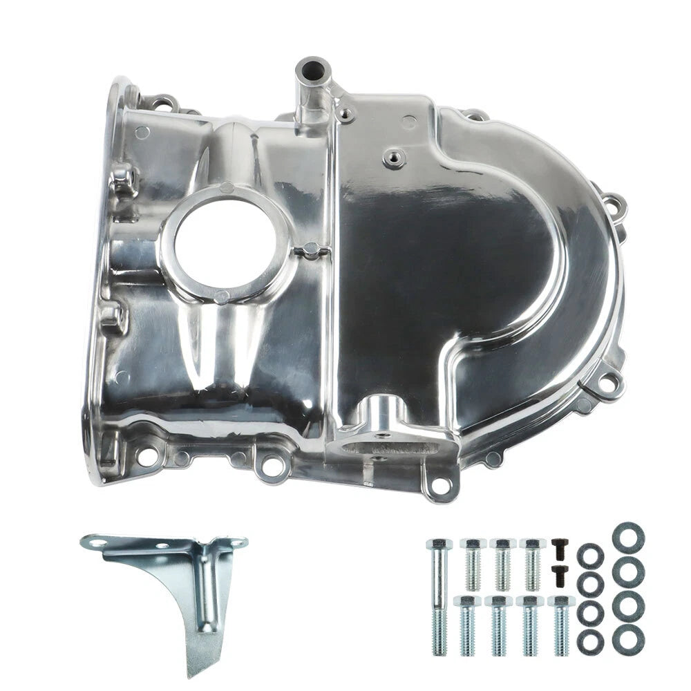 Timing Cover for Ford FE Mercury 360 390 427 428 (1961–1976) Polished Aluminum