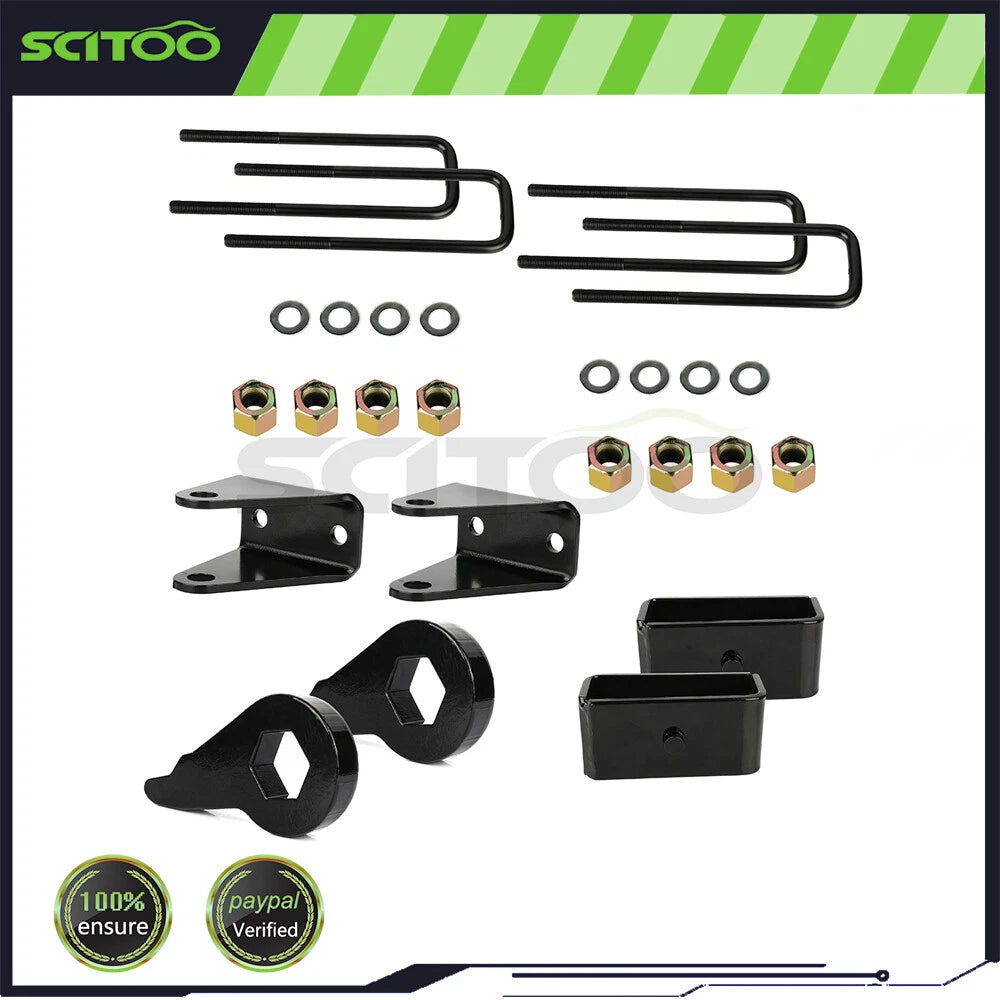 3" Front 2" Rear Leveling Kit for Silverado Sierra 2500/3500HD (2001–2023)