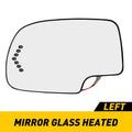 Left Side Heated Rear View Mirror Glass for Cadillac Escalade (2003–2005)