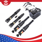 Air Shocks Struts + Compressor Pump for Escalade, Suburban, GMC Yukon (2002–2020)