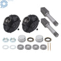 Trailer Hub Kit for 1" Square Spindle (5 on 4.5)