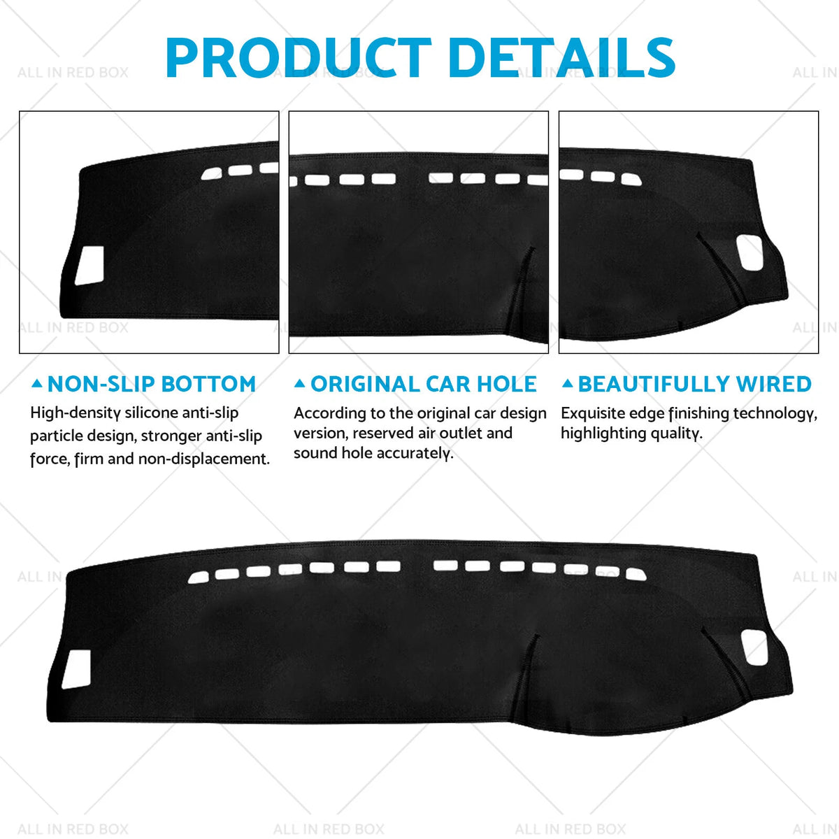 Non-Slip Dash Mat for GWM Cannon-X/Cannon Vanta/Cannon-XSR (2021–2025)