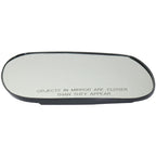 Passenger Right Side Mirror Glass for Mazda 3 Sport (2009)