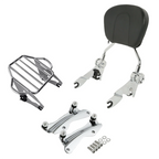 Backrest Sissy Bar Luggage Rack for Harley Road Glide (2014–2026)