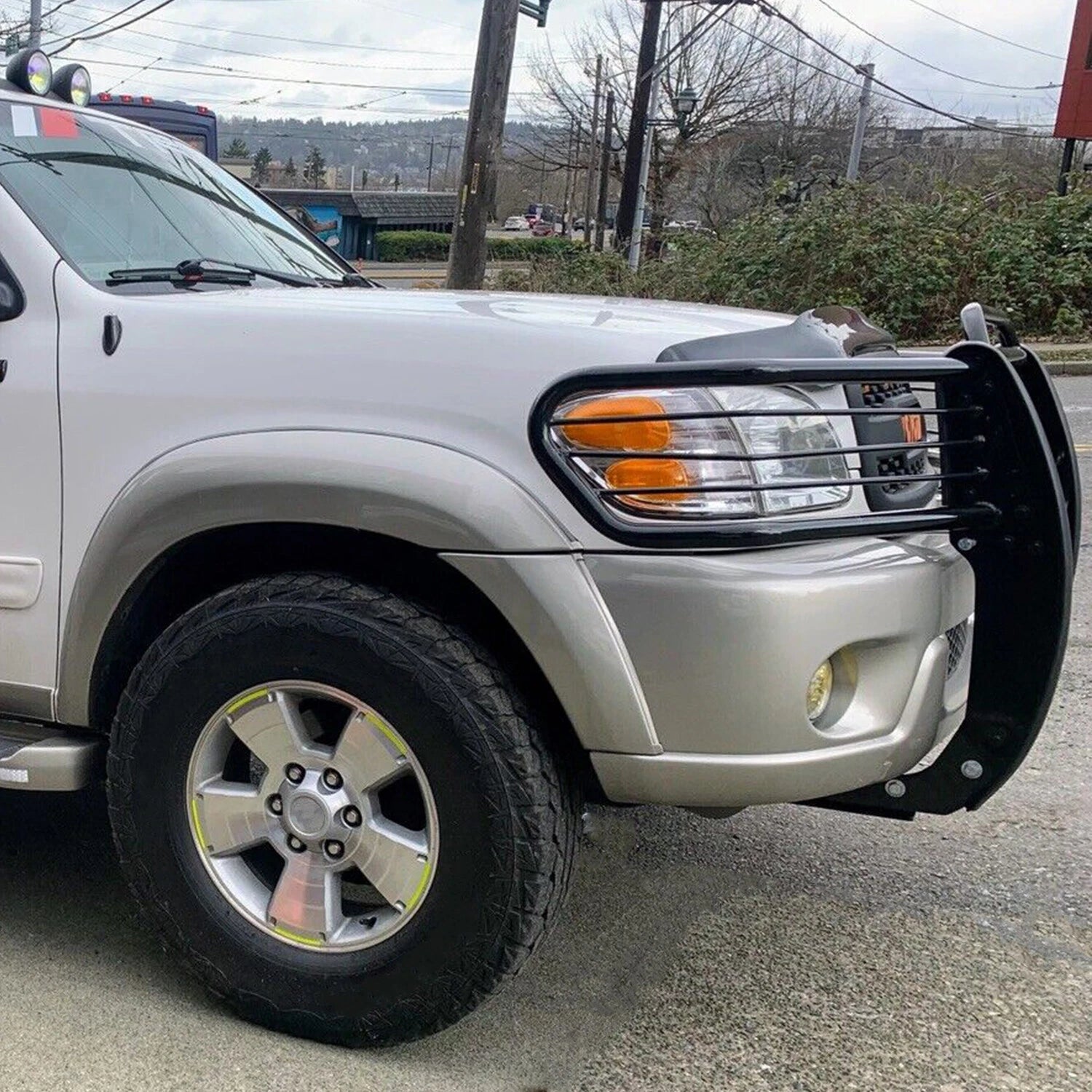 Bumper Grille Brush Guard for Toyota Tundra (2000–2006), Sequoia (2001–2004)