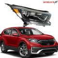 Headlight Halogen Black Housing for Honda CR-V (2017–2022)