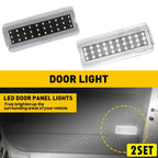 2X LED Door Light for Ford Super Duty F250 F350 F450 F550 (1999–2007)