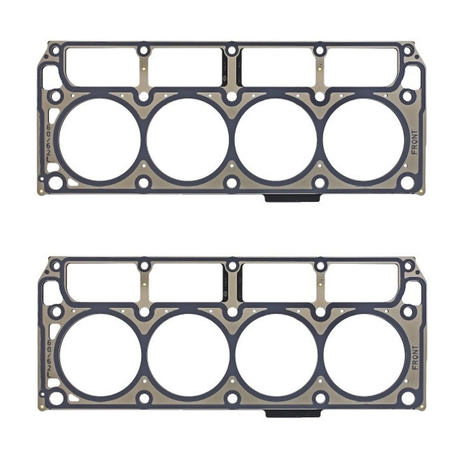 Set of 2 Engine Cylinder Head Gaskets for Chevrolet Cadillac GMC Hummer