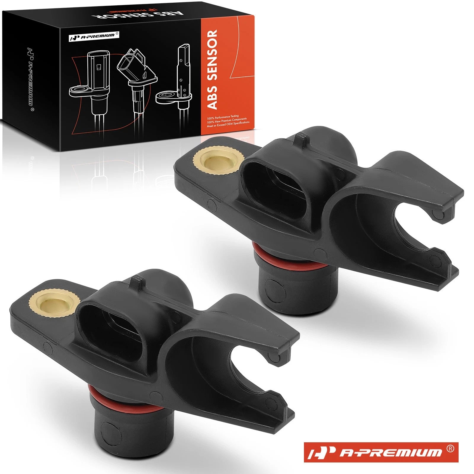 2X Rear ABS Wheel Speed Sensor for Chevy Camaro Pontiac Firebird (1993–2002)