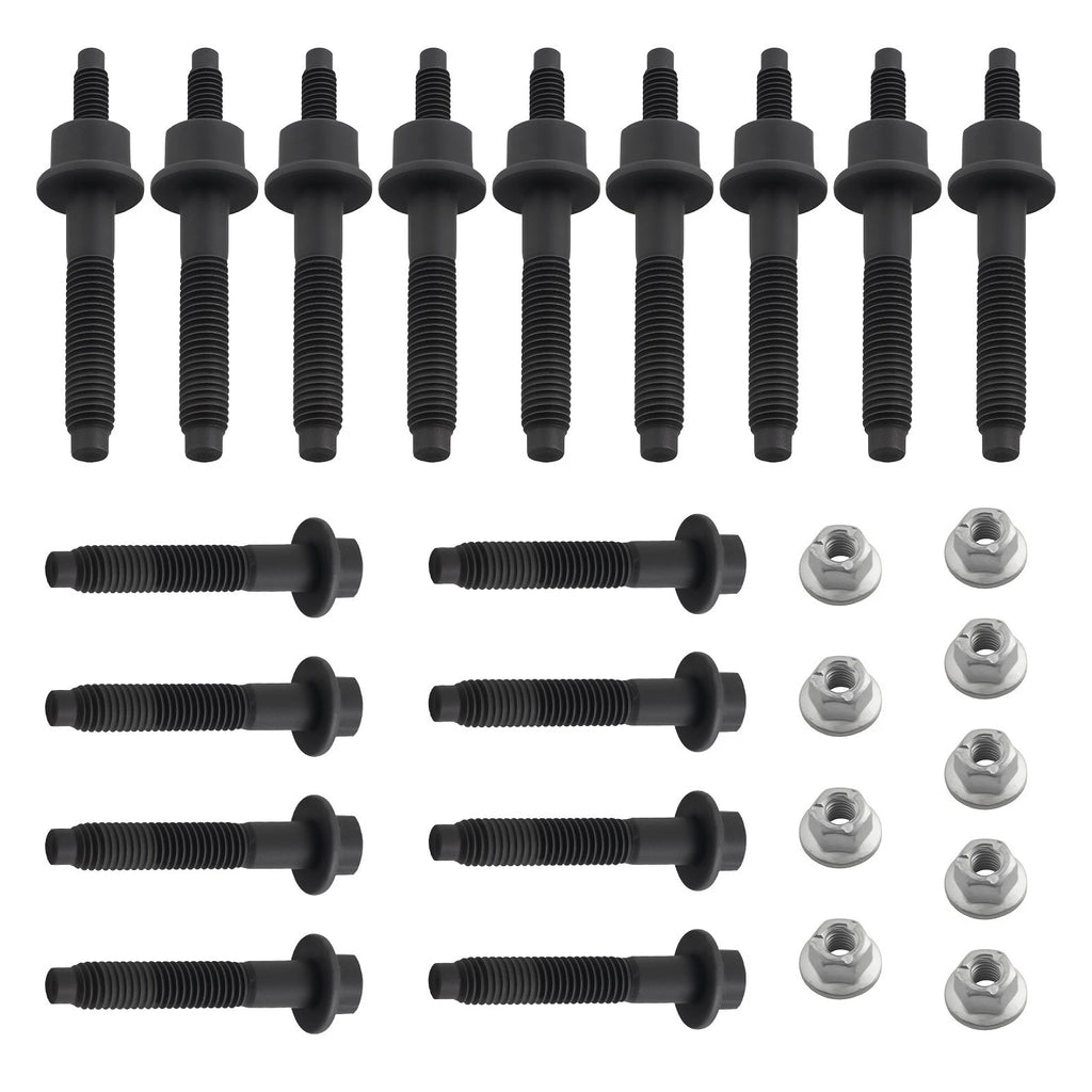 Exhaust Manifold Bolts & Nuts Set for Dodge Charger Jeep Commander (2006–2010)