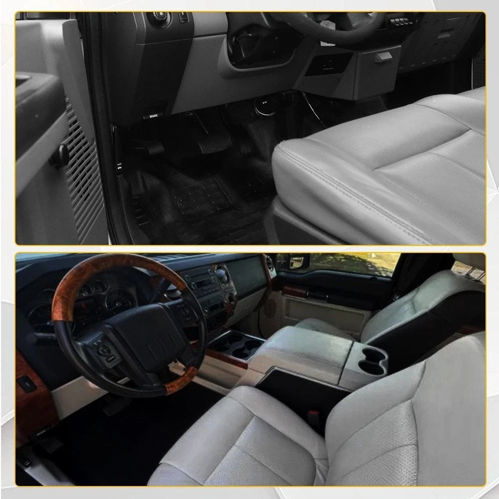 Front Driver Bottom Seat Cover for Ford F250 F350 F450 F550 (2011–2016)