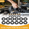 Set of 6 Fuel Injector Seal O Rings for BMW L6 3.0L (2001–2006) NBR Rubber