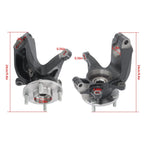 Left Steering Knuckle & Wheel Hub Bearing Assembly for Ford Focus (2006–2011)