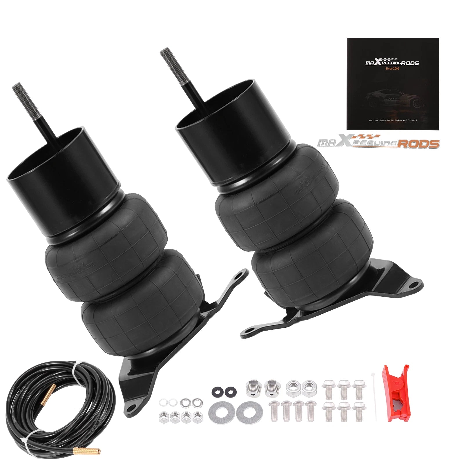 Front Air Ride Suspension Bags Mounting Brackets for GMC S15/Sonoma (1982–1993)