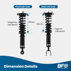 Coilover Suspension Lowering Kit for Toyota Supra MK4 (1993-1998)