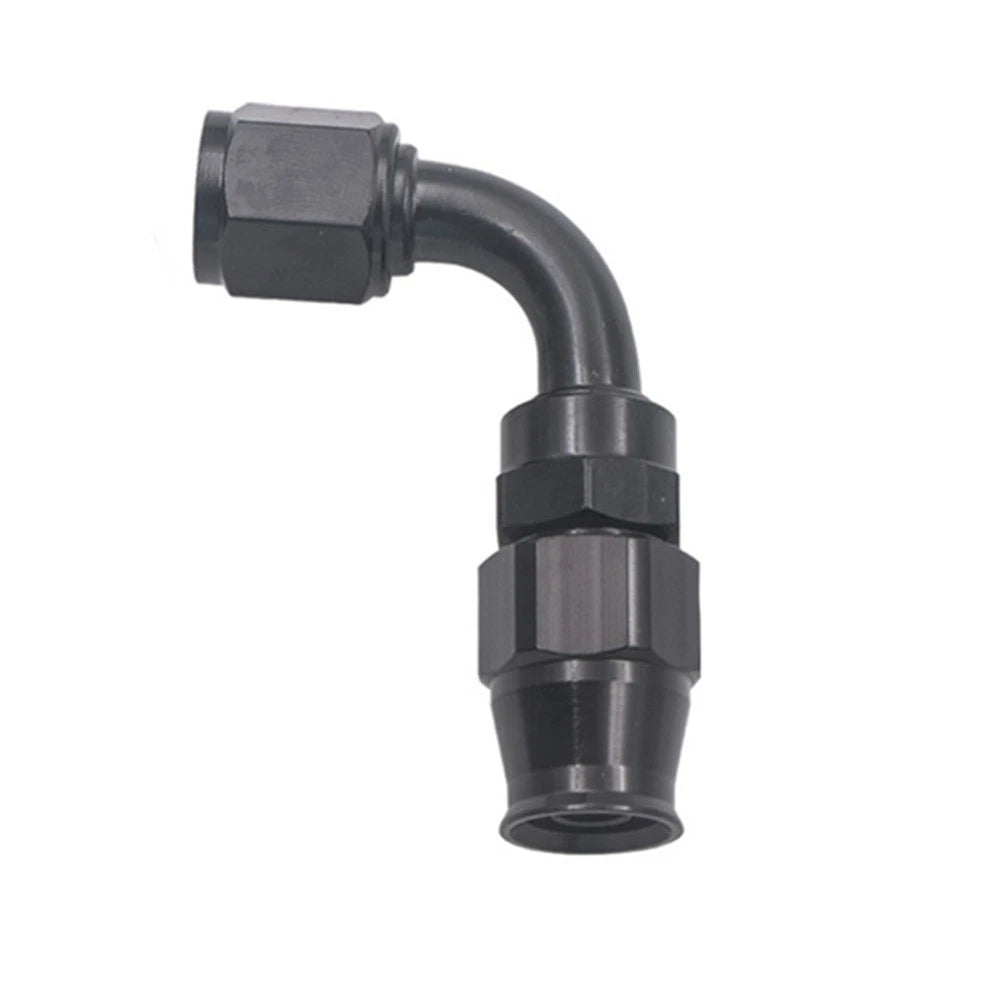 90 Degree Swivel 6AN Fitting for Brake Lines (Nylon, Stainless Steel)
