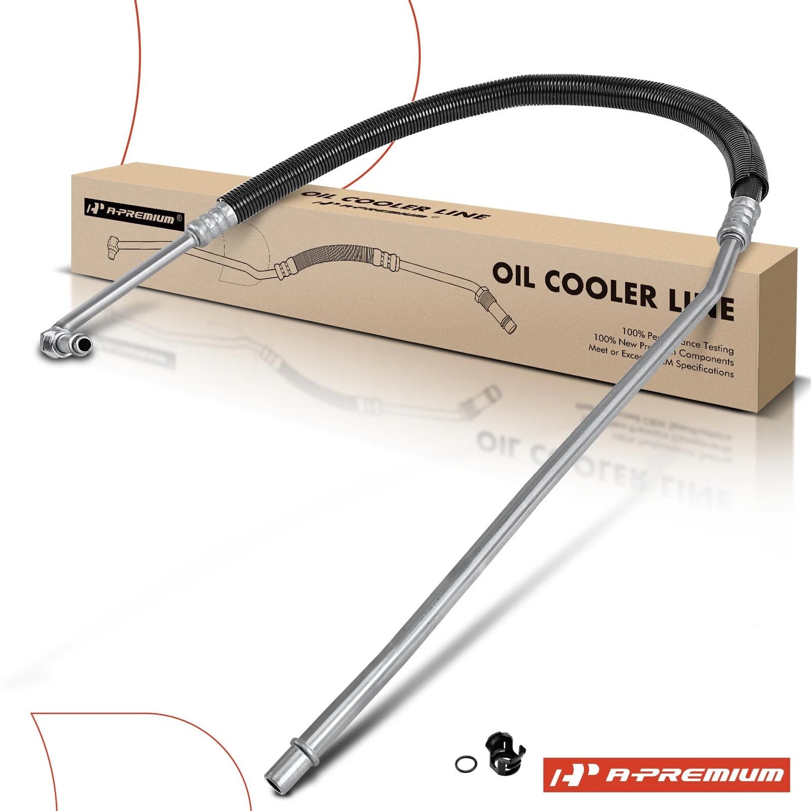Engine Oil Cooler Line for Chevrolet Tahoe, GMC Yukon (1995)