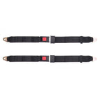 2 Pack Adjustable 2 Point Lap Seat Belts for Universal Trucks and Cars