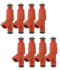 Set of 8 Gasoline Injectors for Dodge Dakota Durango Ram 1500 2500 3500 (1997–2004)