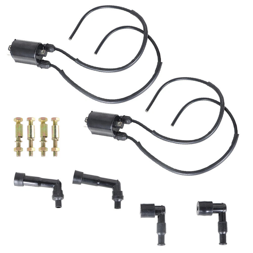 Complete Ignition Coil Wire Cap Kit for Kawasaki Vulcan 1500 Classic (1997-2008)