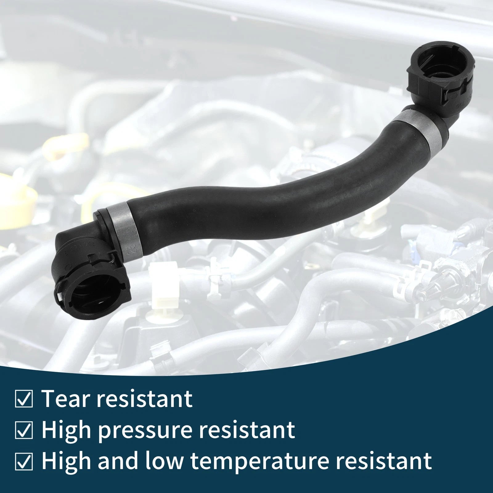 Radiator Hose No.17117593855 for BMW X4 (2015–2018) Cooling Liquid Tube